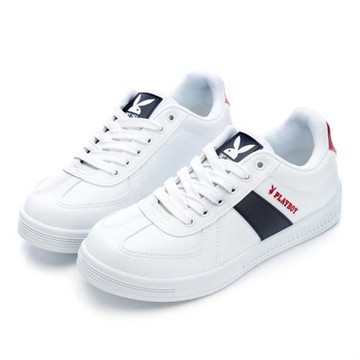 【PLAYBOY】 復古主義兔兔德訓鞋-PY0608白藍紅