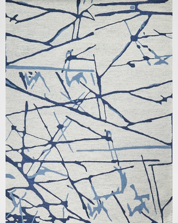 Mystic Hand-Tufted Navy Rug, 9' x 12'