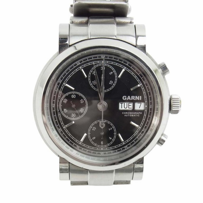 GARNI ガルニ クロノグラフ デイト 020/011 腕時計 ウォッチ【中古  