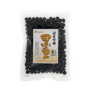 国産有機黒豆（200g） 純正食品マルシマ