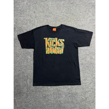 【TACKSTHGOOD】稀有老品 KICKS/HI - Kicks Hawaii Tee 絕版短T