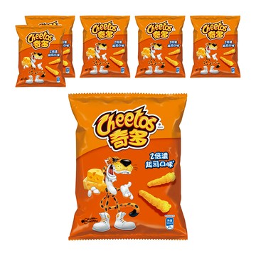 奇多 2倍濃起司口味玉米棒 酥脆紮實口感 香濃起司風味  46g  6包