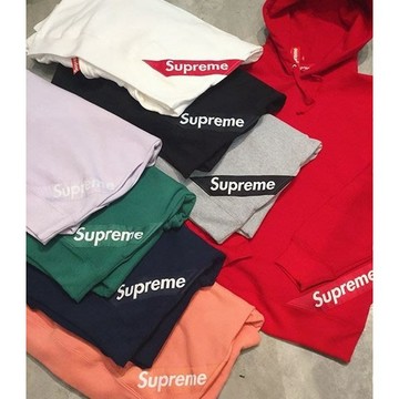 AirRoom 全新正品現貨 2018SS Supreme CORNER LABEL HOODED 帽TEE