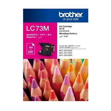 BROTHER LC73M 原廠紅色墨水匣 單入 多入優惠 公司貨