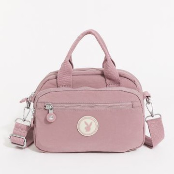 PLAYBOY - 手提包附長背帶  Daily Life系列 - 粉紫色