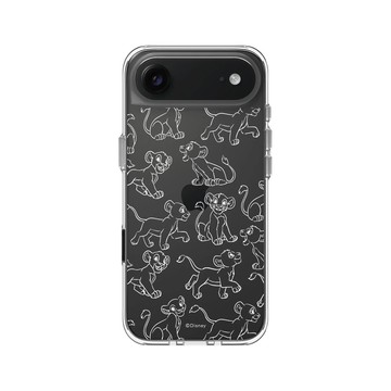 iPhone Air Clear Case（相機按鈕） 透明 - Disney - Lion King 迪士尼-獅子王 - 獅子王 Le Roi lion - Simba