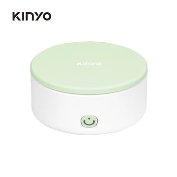 KINYO迷你熱感應標籤機/LM120G/8.2x8.2x3.8cm/綠