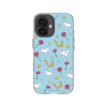 iPhone 16 Clear Case（相機按鈕） 透明 - Le Petit Prince 小王子 - 壁紙 - 圖樣