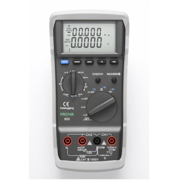 泰菱電子◆雙通道量測萬用電表可接電腦三用電表電錶PROVA-803 TECPEL