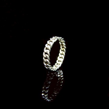 【鍊戒】手工銀戒。紀念戒。情人對戒