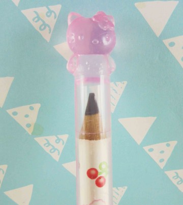 【震撼精品百貨】Hello Kitty 凱蒂貓~KITTY眉筆-咖啡色筆芯