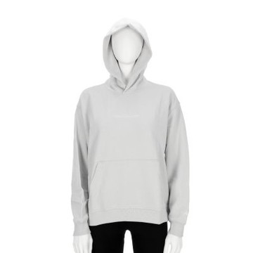 New Balance 女款 灰紫色 草寫字 寬鬆 純棉 連帽 帽T 運動 休閒 長袖 WT53906GYM