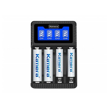 Kamera 佳美能~3號／4號鎳氫液晶四槽充電器(C4)1入