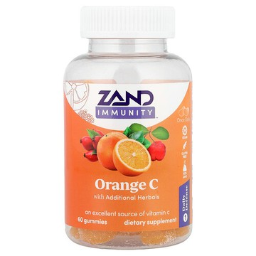 Zand, 機體抵抗，橙 C 軟糖，60 粒軟糖