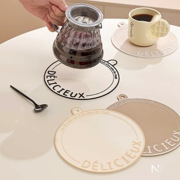 【N.SPACE】法式小眾隔熱墊 可掛放 耐熱 110度 隔熱墊 鍋墊 餐桌墊 杯墊