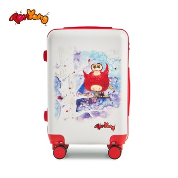 【TORIYANG】夢境多麗20吋拉鍊行李箱-靜謐森林