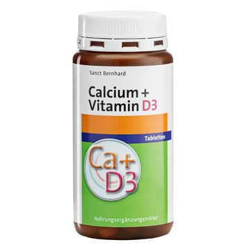 Sanct Bernhard 草本聖伯納德 鈣 + 維生素D3  1.31g  150顆  1罐
