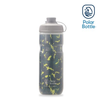 【Polar Bottle】20oz MUCK 雙層保冷噴射水壺 SHATTER 森綠