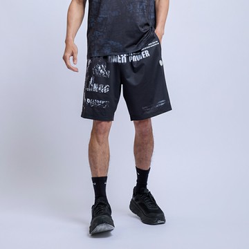 KINGO男款｜潮黑轉印籃球短褲 /M-4XL/  511314