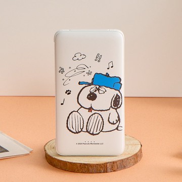 SNOOPY史努比煩惱歐拉夫雙線快充10000mAh行動電源