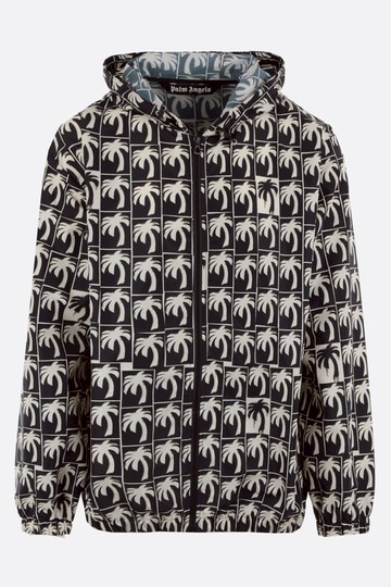 PALM ANGELS Dripping Palm nylon jacket Man