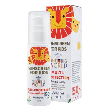 童話樂園 大童舒膚全謢防曬凝乳SPF50 50ml