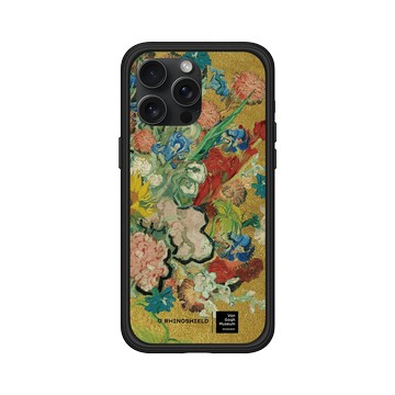 iPhone 15 Pro Max Mod NX 黑 - Van Gogh Museum - Vincent 的花朵-50週年紀念款