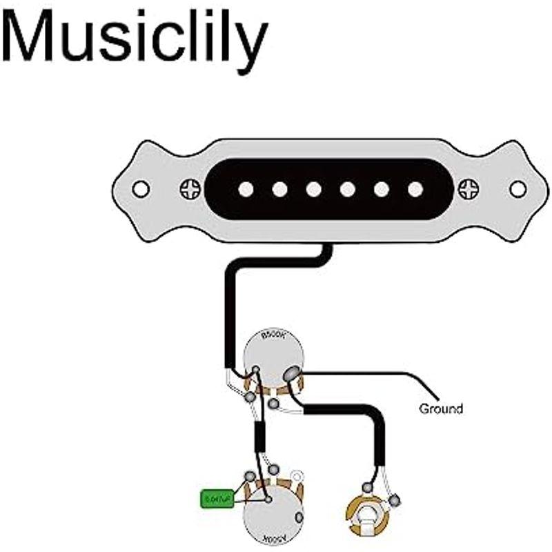 Musiclily 6弦ギター用ピックアップハーネスセット