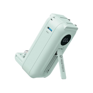 MOZTECH｜太空艙行動電源-煙青灰 Type-C