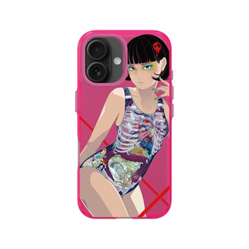 iPhone 16 Clear 粉漾桃 - MITSUME - Deadly cute
