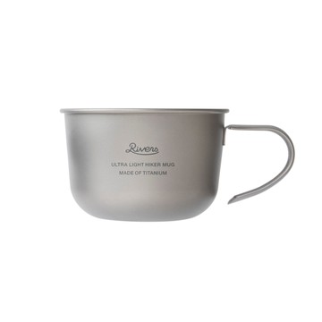 日本 Rivers 戶外超輕量鈦金屬馬克杯 M《WUZ屋子》戶外 超輕量 鈦 馬克杯 杯 露營