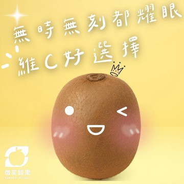 養生必備｜送禮｜紐西蘭黃金奇異果｜高維C補充 × 天然熟成 1箱【微笑甜果】