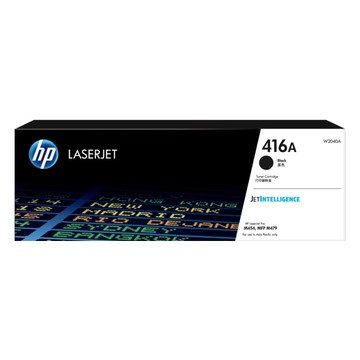 HP 惠普 416A原廠碳粉匣 W2040A 適用於LaserJet Pro系列印表機 原廠品質保證  黑色  1個