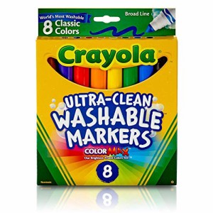 クレヨラ アメリカ 海外輸入 ct. Crayola Broad Line Washable Markers