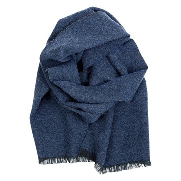 HANKI 美麗諾羊毛圍巾 (深藍)