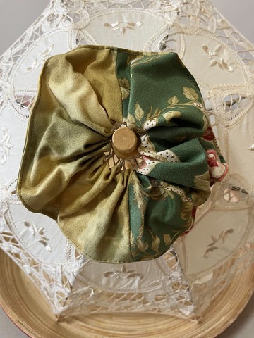 綠野仙蹤/雙色大腸圈髮束/日本印花布