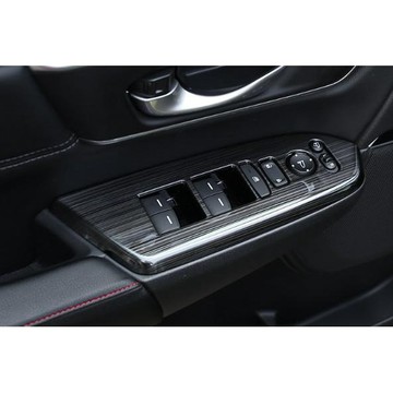 歐力斯~本田 HONDA 17-23年 5代 CRV5 CR-V 5 玻璃開關飾板 升窗開關 車門開關 內扶手 黑鈦拉絲