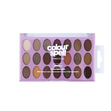 colourspell拚色玩美21色眼影盤裸色大地