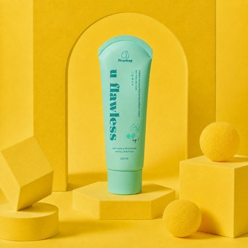 u flawless 桃拓酚淨荳去角質蜜桃洗凝露