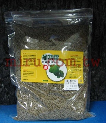 【西高地水族坊】KAREN 龜精靈 烏龜專用飼料 補充包(1kg)