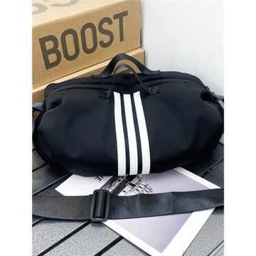 健身包2025新款牛津布斜挎包女百搭ins運動大容量單肩包網紅布包