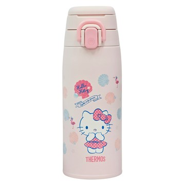 THERMOS 膳魔師 真空保溫瓶 JOS-550KT-SS  Hello Kitty 夏日貝殼篇  1個  550ml