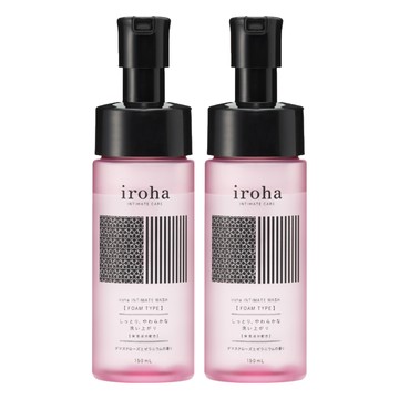 iroha INTIMATE WASH 依柔華泡沫私密沐浴乳 大馬士革薔薇&洋葵香  2件  150ml