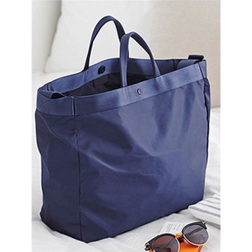 大容量尼龍單肩旅行包衣服收納行李袋外出防水手提包牛津布手拎包