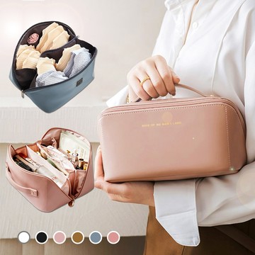 多用途梳妝包內衣收納包二入組