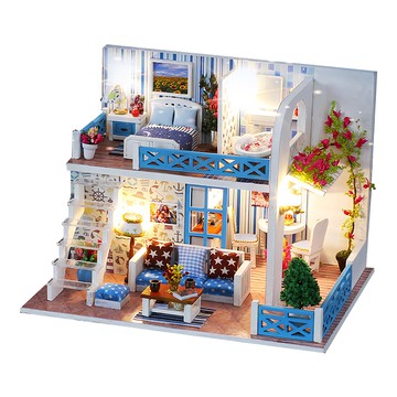 Komi Deal 海倫之家 中型袖珍屋DIY套組 + 製作工具  1組