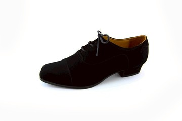 粗跟方頭牛津鞋