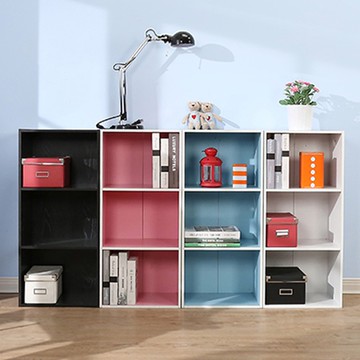 BUYJM 2入組(需同色) 糖果粉彩櫃 收納 書櫃 櫃子 書房 玄關櫃 隔間櫃 BO024.BO039