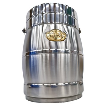 AULINU 雙層提鍋 2.2L不鏽鋼提鍋  銀色  1個