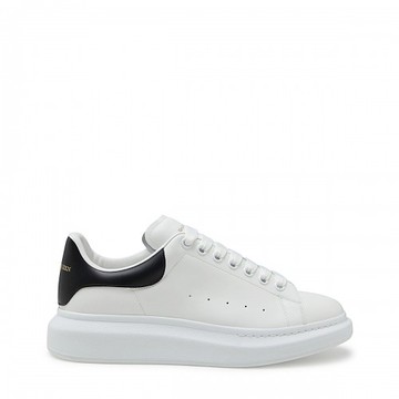 Alexander Mcqueen - White And Black Leather Oversized Sneakers 43